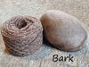 Jumper weight organic undyed unbleached yarn
