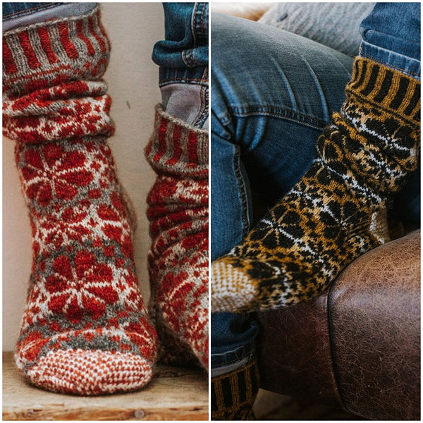 Stoorbra Socks kits (colourway 1 & 2) Uradale Yarns