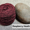 Organic unbleched dyed yarn