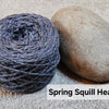 Organic unbleched dyed yarn