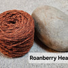 Organic unbleched dyed yarn