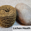 Organic unbleched dyed yarn