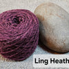 Organic unbleched dyed yarn