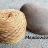 Organic unbleched dyed yarn