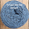Organic unbleched dyed yarn