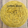 Organic unbleched dyed yarn