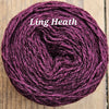 Organic unbleched dyed yarn