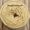 Organic unbleched dyed yarn