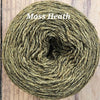 Organic unbleched dyed yarn