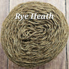 Organic unbleched dyed yarn