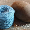 Organic unbleched dyed yarn
