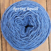 Organic unbleched dyed yarn