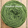 Organic unbleched dyed yarn