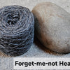 Double knit organic unbleached dyed yarn