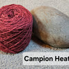 Double knit organic unbleached dyed yarn