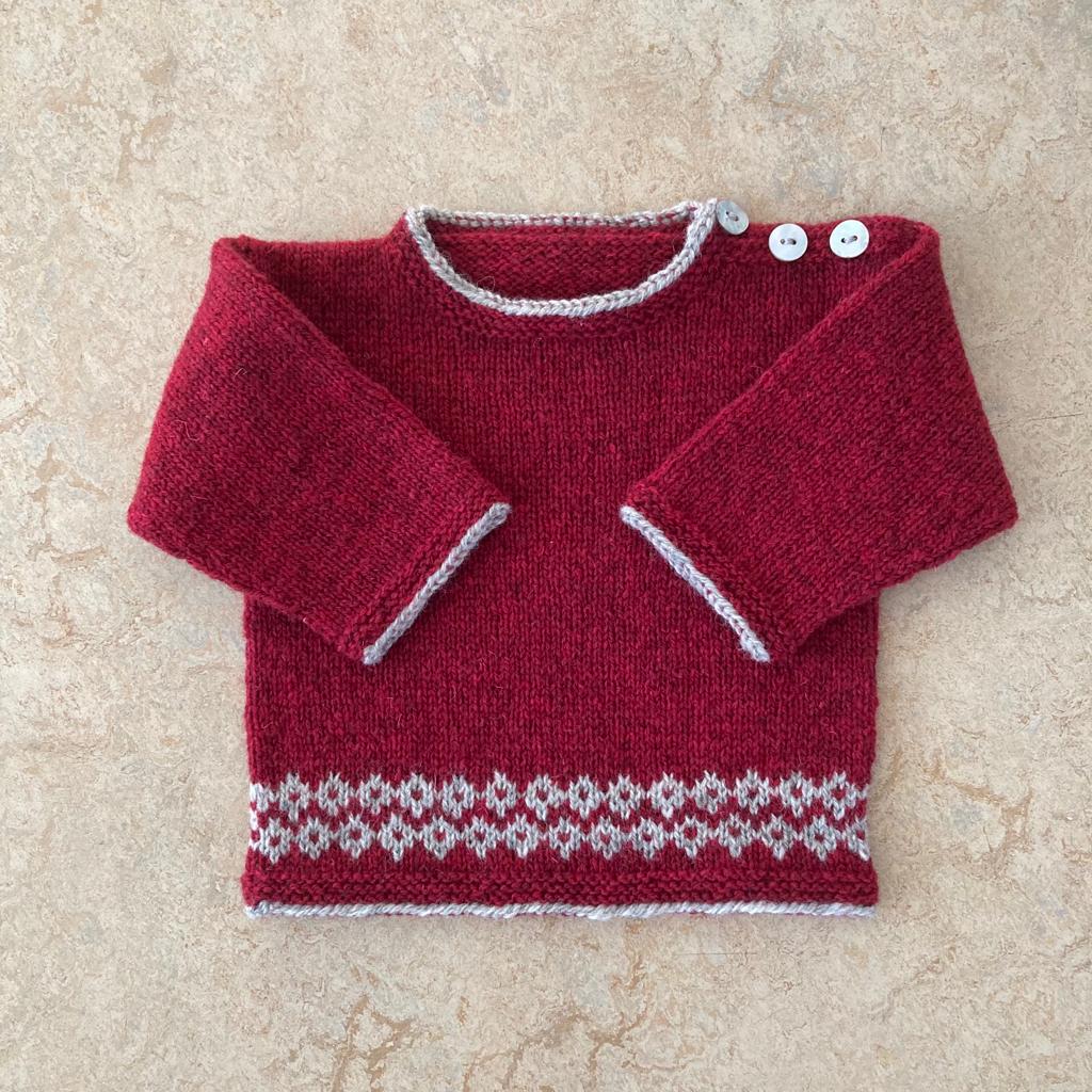 Beagan baby jumper – Uradale Yarns