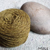 Uradale Yarns - Double knit organic unbleached dyed yarn 