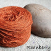 Uradale Yarns - Double knit organic unbleached dyed yarn 