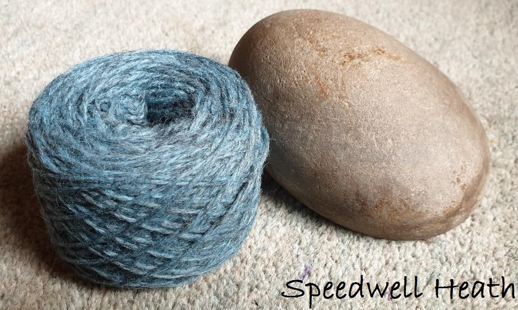 Uradale Yarns - Double knit organic unbleached dyed yarn 