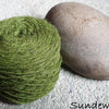 Uradale Yarns - Double knit organic unbleached dyed yarn 