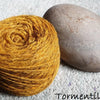 Uradale Yarns - Double knit organic unbleached dyed yarn 