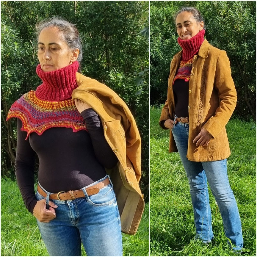 Greenland Capelet pattern