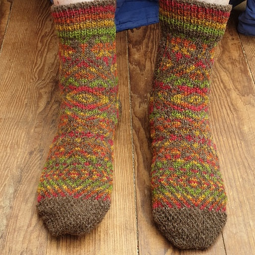 Hairst Socks (gents) pattern