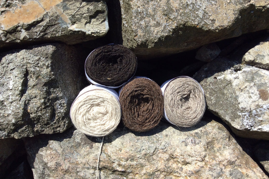 Uradale Yarns - Double knit organic undyed unbleached yarn 