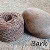 Jumper weight organic undyed unbleached yarn