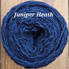 Jumper weight organic unbleached dyed yarn