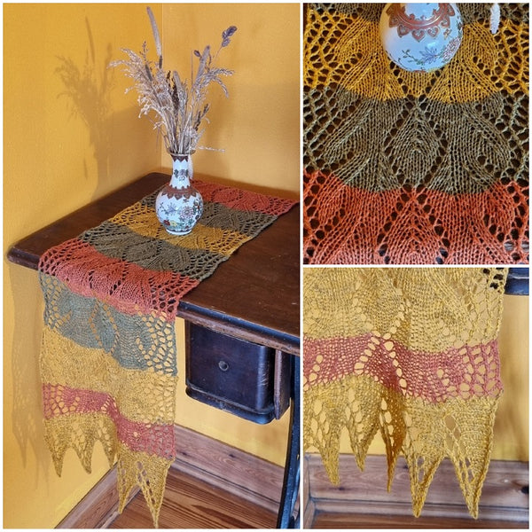 Leaves runner pattern