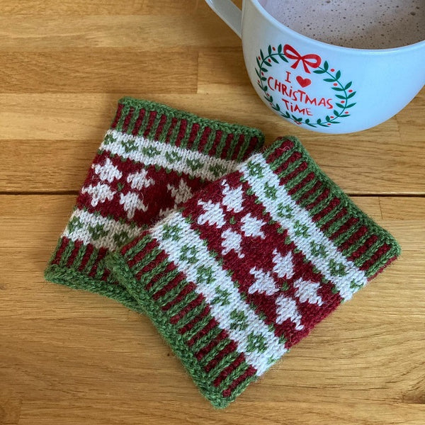 Poinsettia Wrist Warmers kit