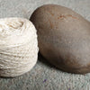 Jumper weight organic undyed unbleached yarn